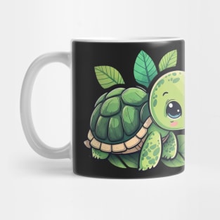 Cute Turtle Sticker Mug